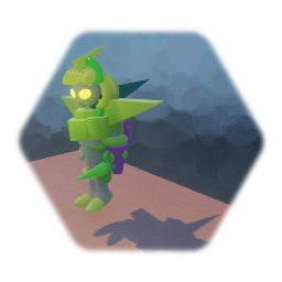 Lavender Ratchet and Clank Robot Girl