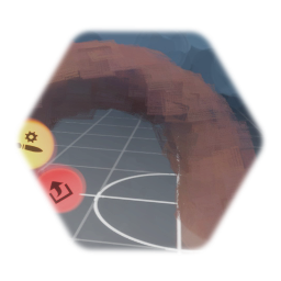 Over head rock formation