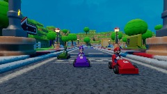 Mario kart menu test 1 Star ver