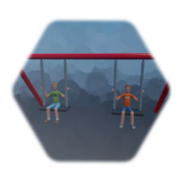 Swing Set with Swingers