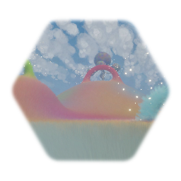 Rainbow Colored  Fantasy Land