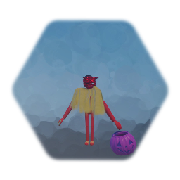 Demon Namahage red enemy