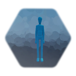 Grabble Blank Puppet ragdoll with restrictions