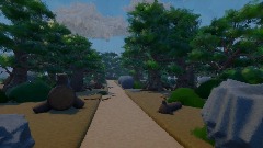 Just a scene and music