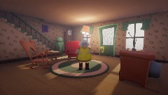 Courage The Cowardly Dog: Living Room (WIP)