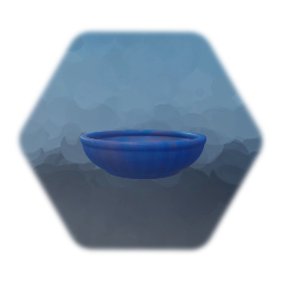 Dirty Large Plastic Bowl