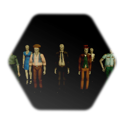 Not creepy at all generic citizens npcs