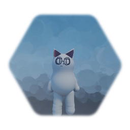 Thinking cat creature thingy