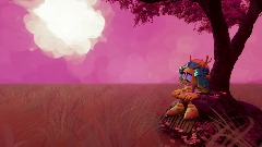 Golden Hexagon taking a view of the beautiful sunset.