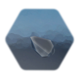 Grayscale Rock/Ice/Crystal Shard