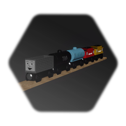 Wooden Railway Rolling Stock