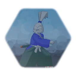 Usagi Yojimbo Pixel Art Painting (Raw)