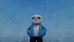 Sans makes a joke