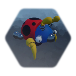 sonic 1 HD motobug model