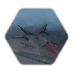 F-1040 Black Bird (Stealth Fighter Jet)