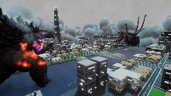 Godzilla vs monster x