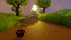 Evening Orchard in bloom.