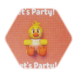 Toy chica plush