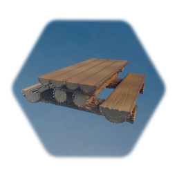 Camping - Bench with Table