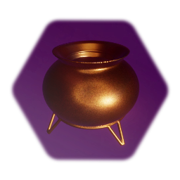 Brass Pot A