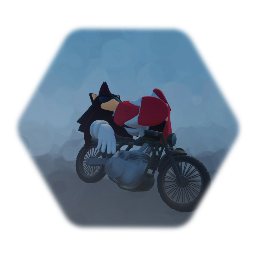 Spike and his motorbike (W.I.P.)