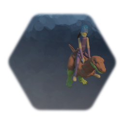 Gungan Rider - Star Wars Phantom Menace