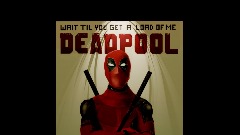 Deadpool Original Movie Poster