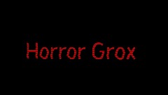 Horror Grox logo intro