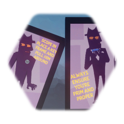 Propaganda  Poster Man Rigged puppet