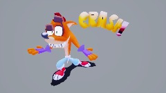 Simple Crash bandicoot model