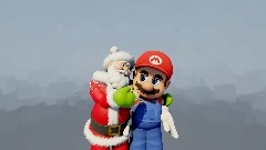 Mario commercial but if Santa was in it
