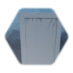 Cracked wall