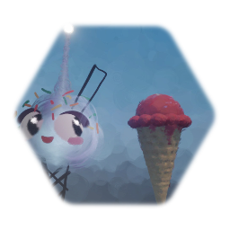 Ice cream imp vs real