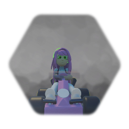 Evelyn Meta runner racing Kart