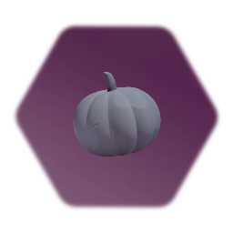 Stone pumpkin