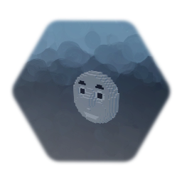 Voxel thomas face Happy