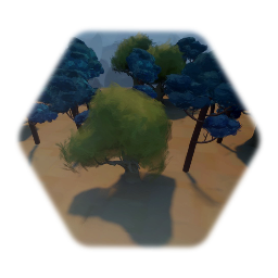 Kleine wald Plattform