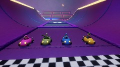 Neiltoons and pizza tony Dreamiverse Dash track lenny bot kart