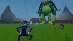 Waluigi In Plant Island