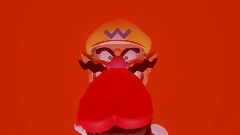Wario Apparition-Mario