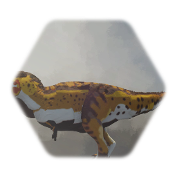 The Isle Tyrannosaurus Rex  Leopard skin.