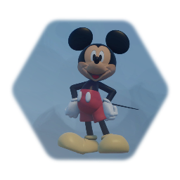 Literally The Castle Of Illusion Mickey Mouse Model