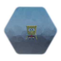 Spongebob but he walks like this