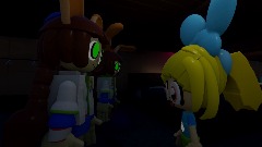 Desert Test Track Hotel Cutscene