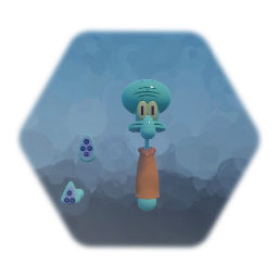 Squidward Sculpt