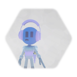 Boombox man model