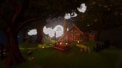 Whimsical Forest scene
