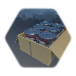 Box of cans