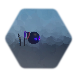 Aiden's weapons and mask