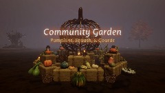 Community Garden 2.1: Pumpkins, Squash, & Gourds